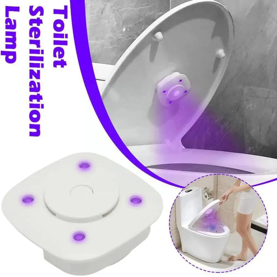Z-Smart UV Toilet Sterilizer – Rechargeable Waterproof UV Lamp with Aromatherapy for Bathroom & Washroom Hygiene